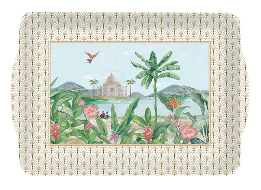 Tray w/handles Paradise Sauvage(Melamine)