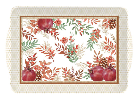 Tray w/handles Autumn Symphony(Melamine)