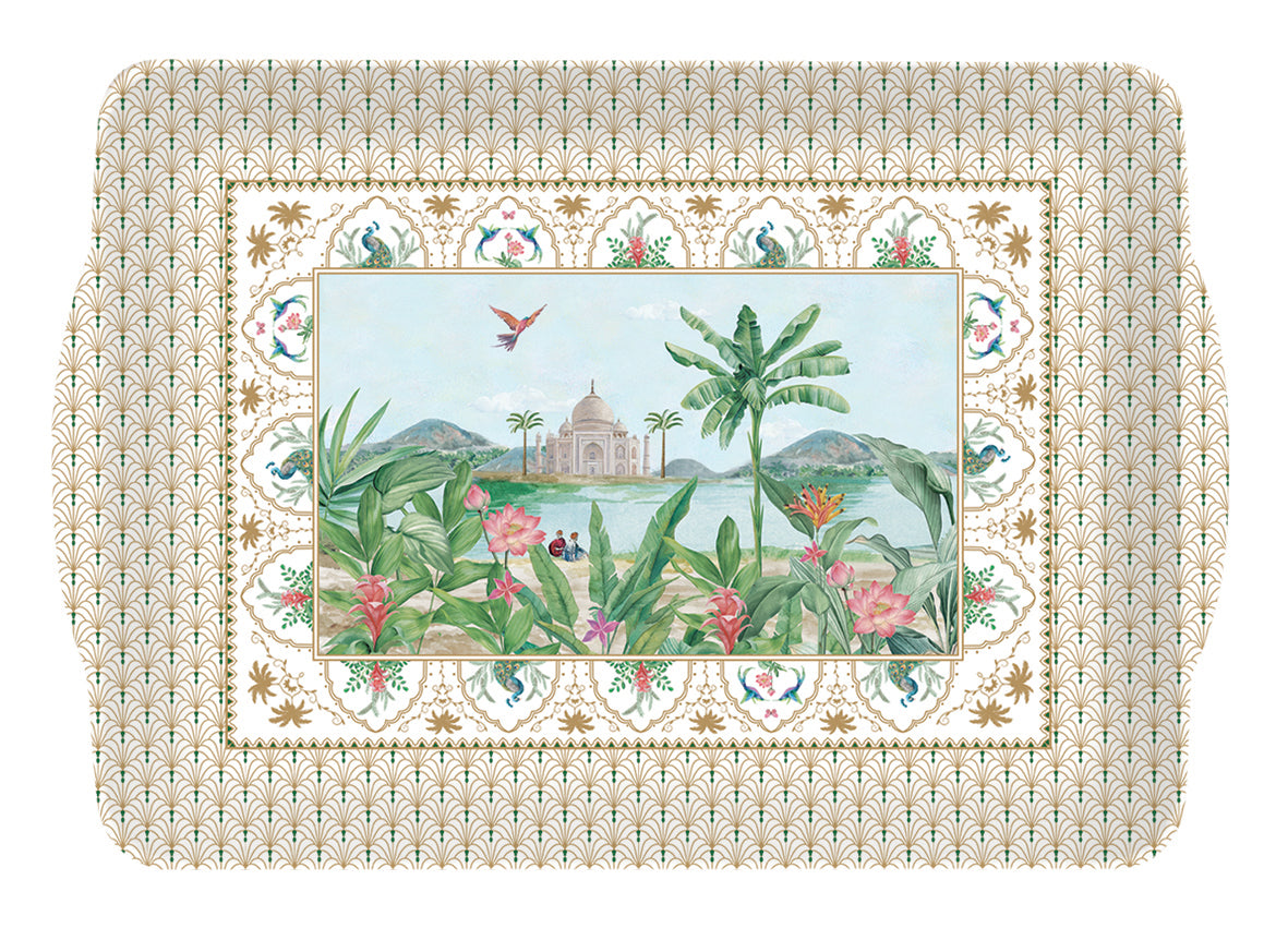 Tray w/handles Paradise Sauvage(Melamine)