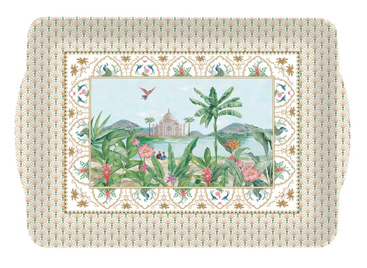 Tray w/handles Paradise Sauvage(Melamine)