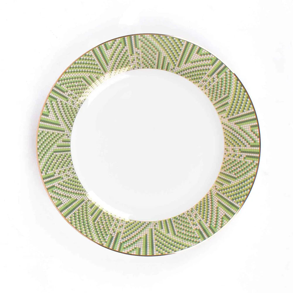 Green Verde 21 Pc Dinner Set