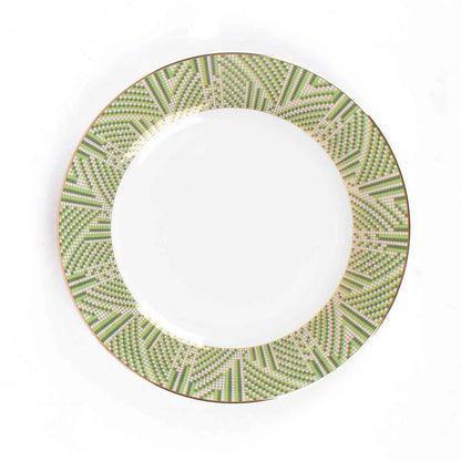 Green Verde 21 Pc Dinner Set