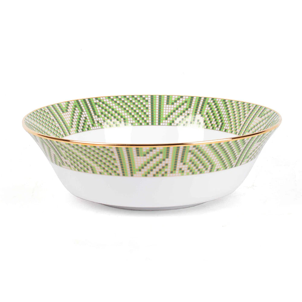 Green Verde 21 Pc Dinner Set