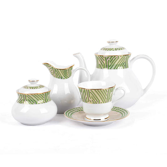 Green Verde Tea Set | 17 Pcs