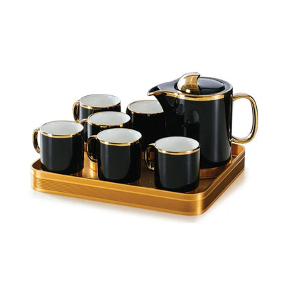 8 Pc Executive Tea Set With Tray