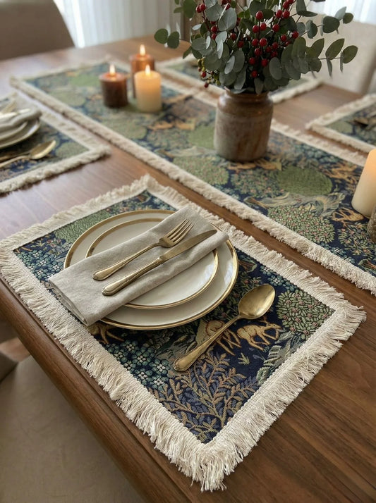 Woodland Crest - Table Mats and Runner Set