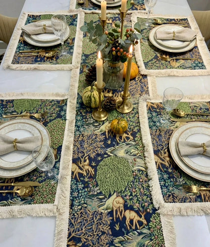 Woodland Crest - Table Mats and Runner Set