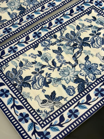 Coastal Blue - Table Mats and Runner Set