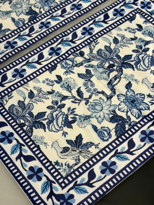 Coastal Blue - Table Mats and Runner Set