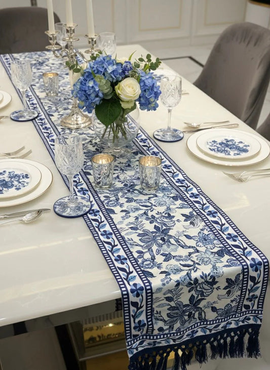 Coastal Blue - Table Mats and Runner Set